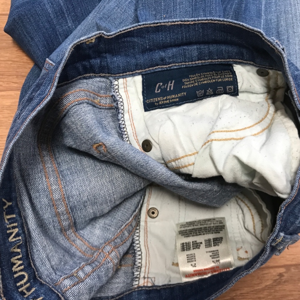 Citizens of Humanity “Ava” low-rise straight leg jeans (size 30) - Picture 10 of 12